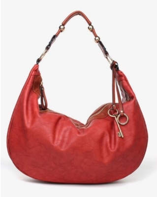 Red Hobo Handbag