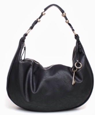 Black Hobo Style Handbag