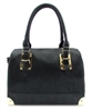 Black satchel Handbag