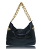 Black hobo handbag