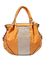 Yellow shoulder bag