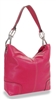 Pink bucket style handbag