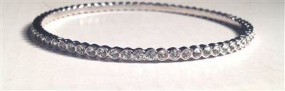 Swarovski crystal bangle bracelet