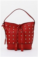 Bucket style handbag