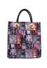 Patent Leather Tote Handbag