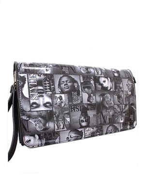 Magazine Clutch Handbag